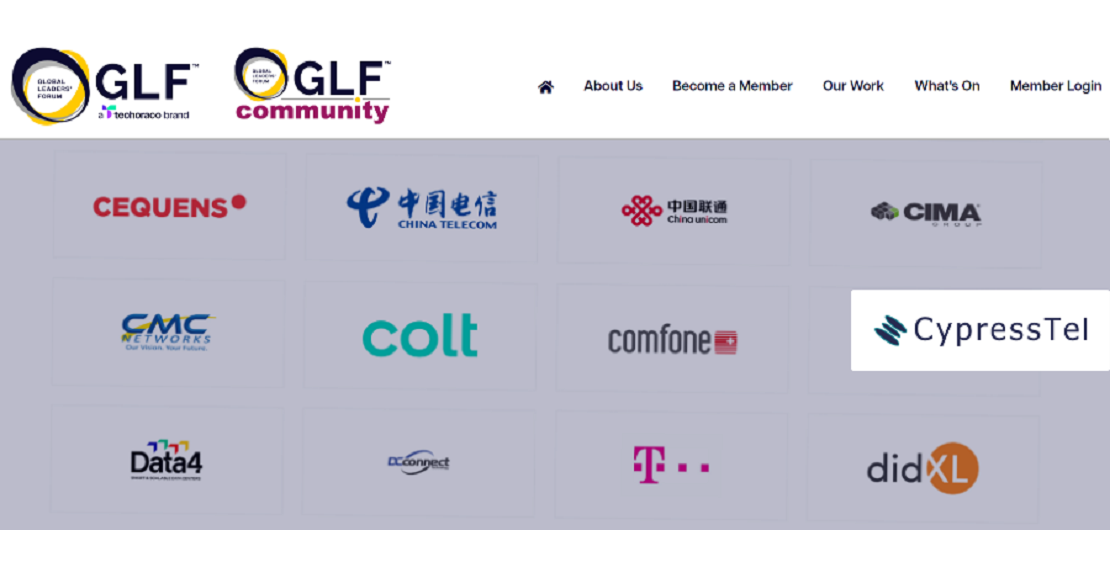 重磅！CypressTel赛柏特加入GLF全球领导力论坛，国际化战略关键跃升